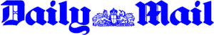 Daily mail logo in blue