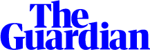 The Guardian logo in blue